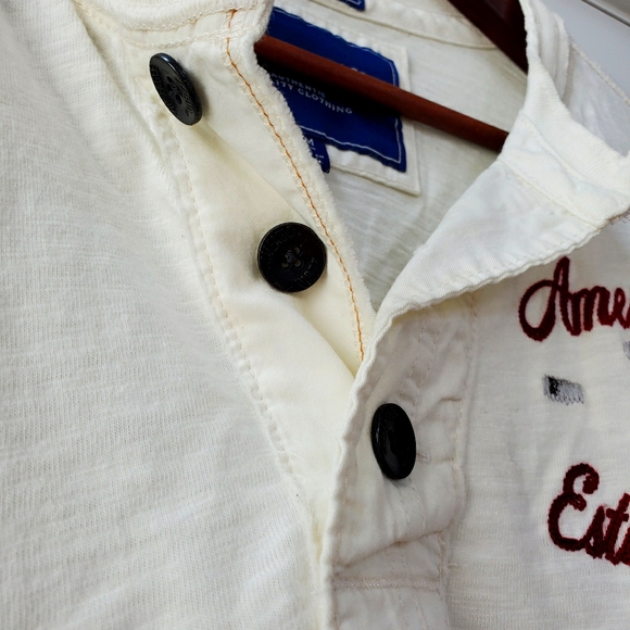 AMERICAN EAGLE 🦅 HENLEY - Picture 4 of 6